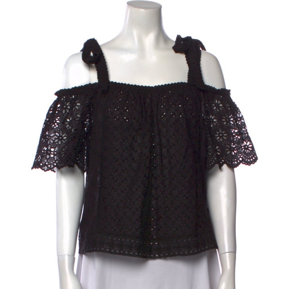 Ulla Johnson lace off the shoulder blouse